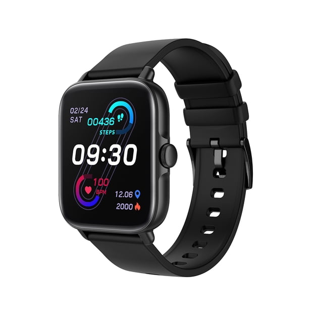 DQrwqpou Y22 Fitness Tracker Smartwatch Pantalla Táctil 1 7 Pulgadas para Mujeres Y Hombres (negro)