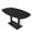 Black Cypress w/Matte Black Base no Electric, variant on 6 Person Small Arc Boat Conference Table with Data And Electric 6 Ft