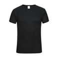 thumbnail image 5 of Uqiangy Workout Tops for Women Quick Dry Gym Running Hiking Tops Yoga Shirts Short Sleeve Athletic Tops with Side Slits Running Gym Tee Top Workout Shirts Breathable T-Shirts Black L, 5 of 5