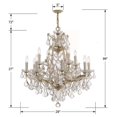 thumbnail image 3 of Crystorama Lighting - 13 Light Chandelier - Chandelier - Maria Theresa - Twelve, 3 of 4