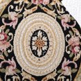 thumbnail image 6 of Safavieh Chelsea Patton Floral Area Rug, Ivory/Black, 4'6" x 6'6" Oval, 6 of 11