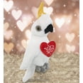 thumbnail image 5 of DolliBu I Love You Plush Super Soft Cockatoo - Cute Stuffed Animal Cockatoo with Red Heart Plush for Valentines, Anniversary, Romantic Date, Boyfriend, or Girlfriend Gift - 10 Inches, 5 of 6