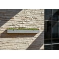 thumbnail image 5 of Veadek Geo Series Trough Hanging 32" Planter - Gray, 5 of 10