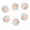 Green + Pink, variant on Cat Toys Balls with Bell, 6PCS Cat Pom Pom Balls Toy, Plush Balls for Cats, Interactive Cat Toys for Indoor Cats and Kittens,Suitable for Small Pets Entertainment