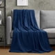 thumbnail image 4 of Manta Utopia Bedding de algodón con forma de gofre, 300 g/m², color azul marino, 90 x 72 cm, 4 of 7