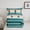 Cream Teal, variant on Feelyou Dreamy Blue Butterfly Bedding Comforter Set, Western Bohemian Paisley Twin Comforter Sets, Vintage Damask Flower Reversible Bedding Set, Breathable Home Decor, 2-Piece
