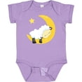 thumbnail image 3 of Inktastic Cute Sheep, Sleeping Sheep, Moon, Stars, Sleepy Boys or Girls Baby Bodysuit, 3 of 5