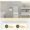 thumbnail image 4 of WRISTBIQUE Toilet Holder With Storage Stainless Steel For Home Use 1Set, 4 of 5
