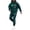 Dark Green, variant on Men's Winter 2-Piece Casual Set, Printed Hooded Sweatshirt and Sweatpants, Sportswear Lounge Outfit For Street Style and Daily Use,Army Green,L