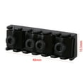 thumbnail image 4 of 7 String Locking Nut Electric Guitar Nut Tremolo Bridge 48mm (Black), 4 of 5