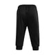 thumbnail image 4 of Pantalones cortos casuales de algodón qucoqpe para hombre, pantalones capri 3/4 para correr, transpirables, por debajo de la rodilla, con dos bolsillos, 4 of 5