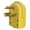 yellow, variant on Strhowill Right Angle Nema 10-30P 30A 125V-250V AC Plug, Three-pole power plug with large power industrial assembly wiring head.
