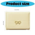 thumbnail image 3 of Fashion Wallet Small Compact Wallet,Women Short Wallet,PU Leather Trifold Wallets Credit Card Holder Simple Purses, 3 of 9