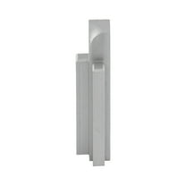 M-D Building Products 32042 3/8 in. Satin Clear Anodized Aluminum Counter Top/Stair Nosing Inside Corner