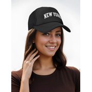 New York - NYC - Throwback Design Baseball Cap