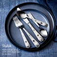 thumbnail image 4 of Wallace Taos 18/0 45-Piece Flatware Set, 4 of 6
