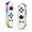 White, variant on RGB Switch Controller for Nintendo Switch,Wireless Game Controller with 6Axis Gyroscope Double Vibration Motor