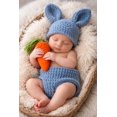 thumbnail image 1 of Disfraz de Conejo Bebé Hecho a Mano – Outfit Tierno para Fotos, Baby Shower y Regalo, 1 of 5