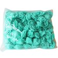 thumbnail image 1 of 100Pcs Artificial Flower Beautiful Solid Color PE Foam Wedding Simulation Foam Rose for Party, 1 of 8