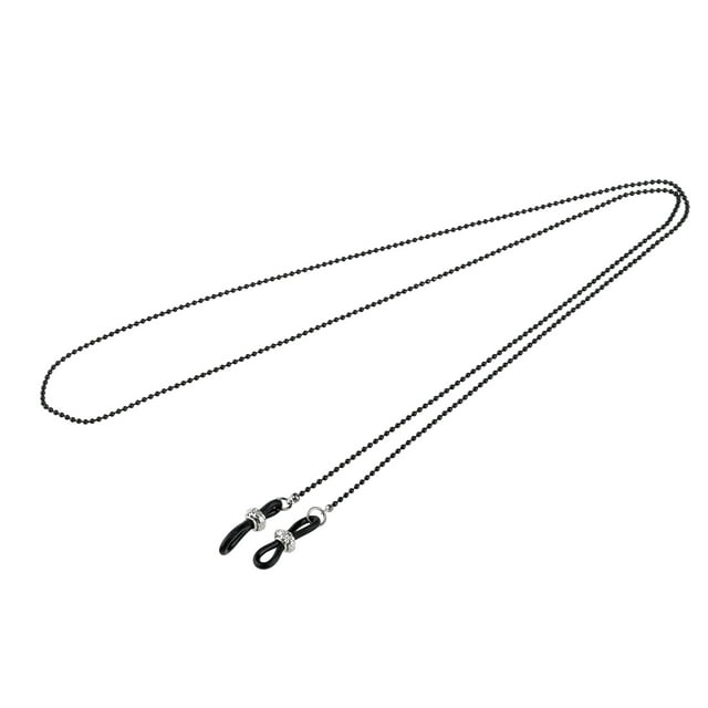 Miangastore Chaîne de Lunettes de Soleil Cordon de Cou Sangle Support Collier (Noir)