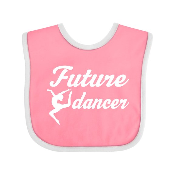Inktastic Future Dancer Childs Dancing Girls Baby Bib