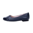 navy flats wide width