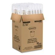 Trophy Plus Dual Temperature Insulated Cups In Symphony Design, 8 Oz, Beige, 100/Pack