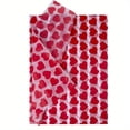 thumbnail image 1 of Dosaele Valentine‘s Day Red Heart Tissue Paper - 10 Sheets  14x20 Inch  Semi-Transparent  Recyclable for Gift Wrapping & Crafts, 1 of 5