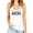 White Tank Top, variant on Howdy Bull Skull Tank Top for Women and Teens Country Western Summer Shirt White Tank Top Medium