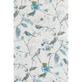 thumbnail image 5 of Safdie & Co. Rideau Voile Oiseau 84L Aqua, 5 of 5