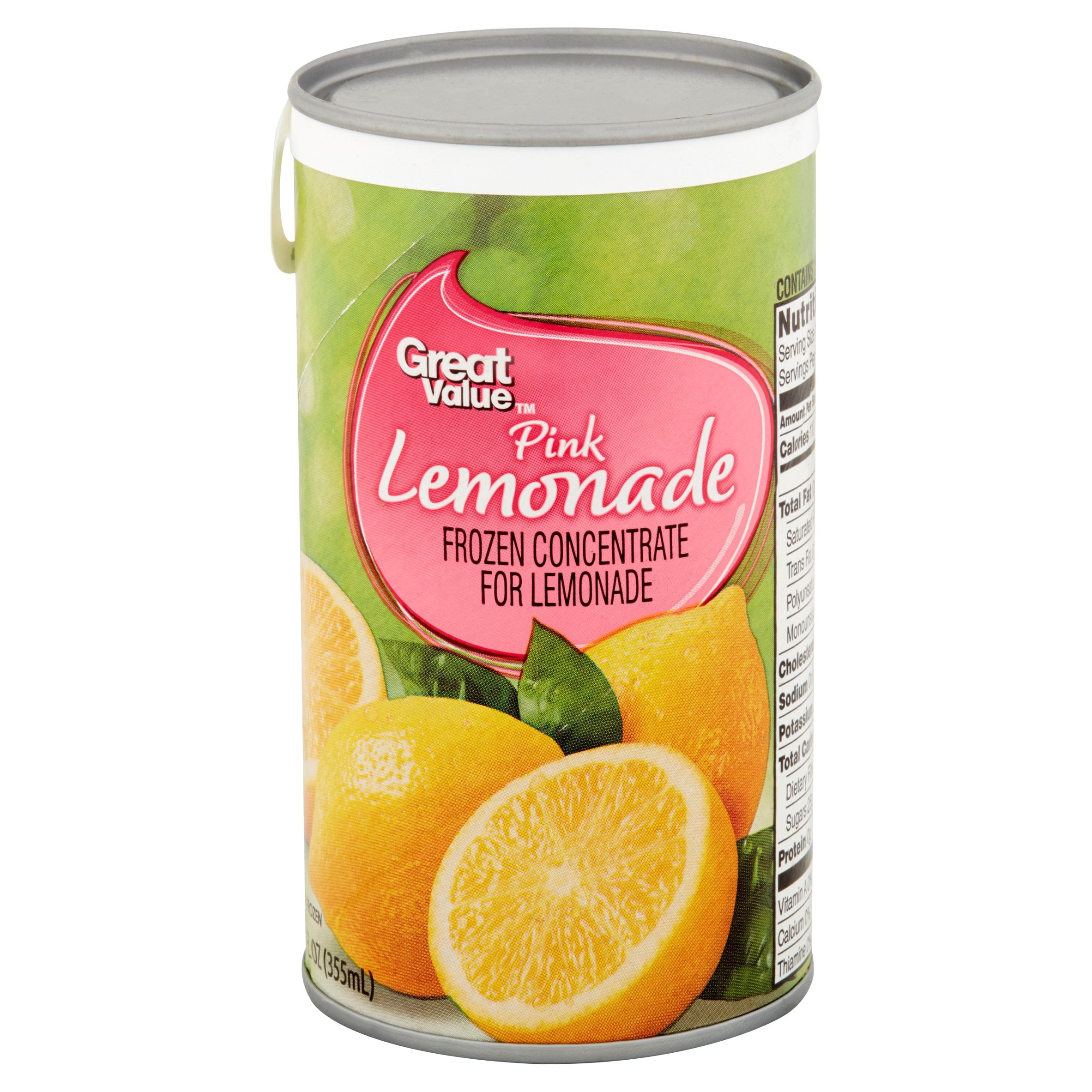 Minute Maid Pink Lemonade Concentrate Nutrition Facts Besto Blog