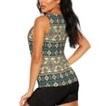 thumbnail image 6 of Rocae Traditional Tribal Aztec1 for Women's Workout Tank Top Lightweight Sleeveless Fit Tops- Moisture-Wicking, BreathableLarge, 6 of 9