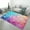 color, variant on Colorful Gradient Fish Scale Texture Mermaid Carpet Rug for Home Living Room Bedroom Sofa Doormat Decor Area Rug Non-slip Mat