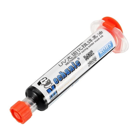 Replacement UV Solder Mask Black 10mL (Mechanic)