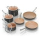 thumbnail image 1 of Juego de ollas y sartenes Ninja antiadherentes | Juego de utensilios de cocina de cerámica premium de larga duración | Antiadherente de 9 piezas | Sin PTFE | Apto para horno hasta 550 °F | Compatible, 1 of 5