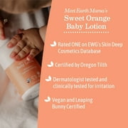 Earth Mama Sweet Orange Baby Lotion for Sensitive Skin, 8 fl oz
