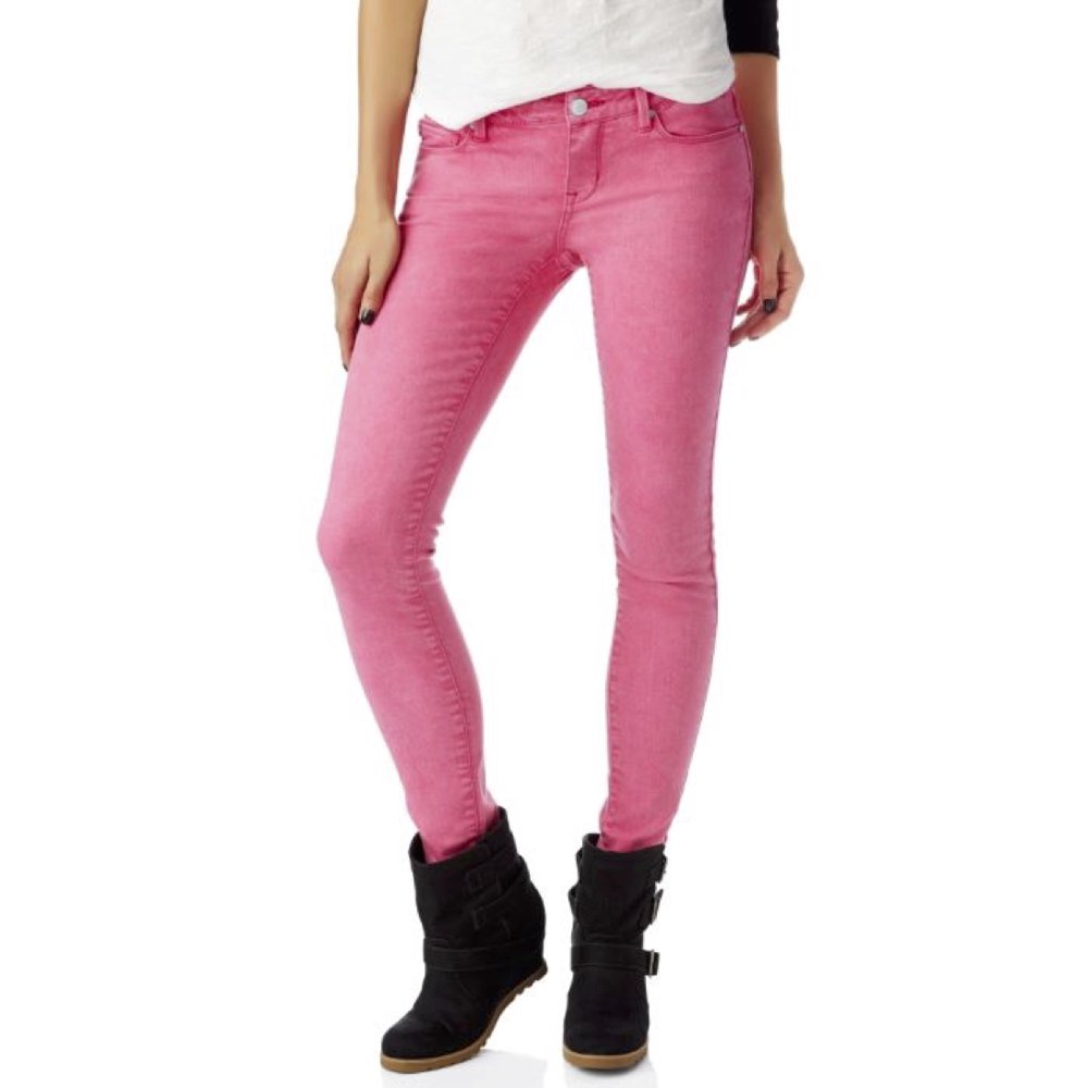 Aeropostale Aeropostale Womens Pink Jegging Jeans