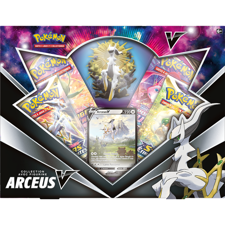 Pokemon Trading Cards: 2022 Spring Arceus V Figure Collection Box