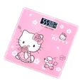 thumbnail image 4 of Báscula de peso corporal con dibujos animados de Hello Kitty de Sanrio, báscula de baño con linda animación para niñas, báscula electrónica inteligente de vidrio con pantalla LCD para mujeres, 4 of 5