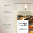 thumbnail image 2 of Yankee Candle Medium Pillar Scented Candle, Amber & Sandalwood, 14.25 oz (2-Pack), 2 of 7