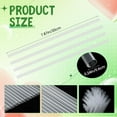 thumbnail image 2 of 1000 Pcs Disposable Drinking Plastic Straws Bulk, 0.24'' Diameter and 7.87" Long Plastic Long Disposable Drinking Straws (Transparent), 2 of 7