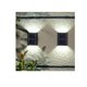 thumbnail image 5 of Paquete de pared LED solar para exteriores con 3 unidades de luz cálida, 5 of 6