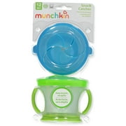 Munchkin Snack Catch 2-Pack Snack Dispenser Color: blue/green Size: one size