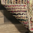 thumbnail image 4 of nuLOOM Aleen Bohemian Cotton/Jute Area Rug, 2' 6" x 6', Multi, 4 of 10