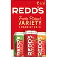 thumbnail image 4 of Redd's Variety Pack Beer, 15 Pack, 12 fl oz Aluminum Cans, 5% ABV, 4 of 5