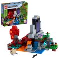 thumbnail image 1 of LEGO Minecraft The Ruined Portal 21172 Toy Building Kit (316 Pieces), 1 of 6