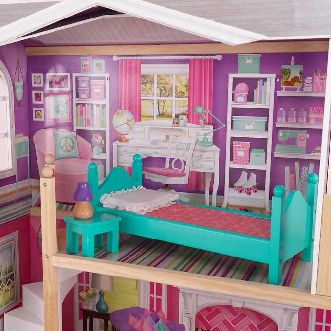 kidkraft elegant doll manor