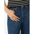thumbnail image 4 of Free Assembly Women's Cuffed High Rise Straight Jeans, 4 of 6