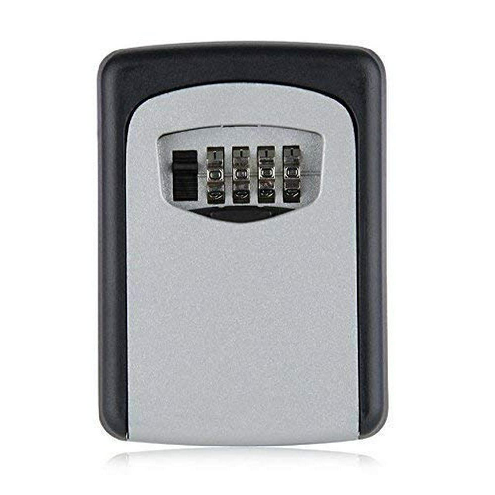Heavy Duty Wall Mount Lock Box 4 digit Combination Key Lockbox Realtor