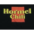 thumbnail image 2 of Hormel Chili Logo Long Sleeve Men's Black Hooded Sweatshirt-XXL, 2 of 4